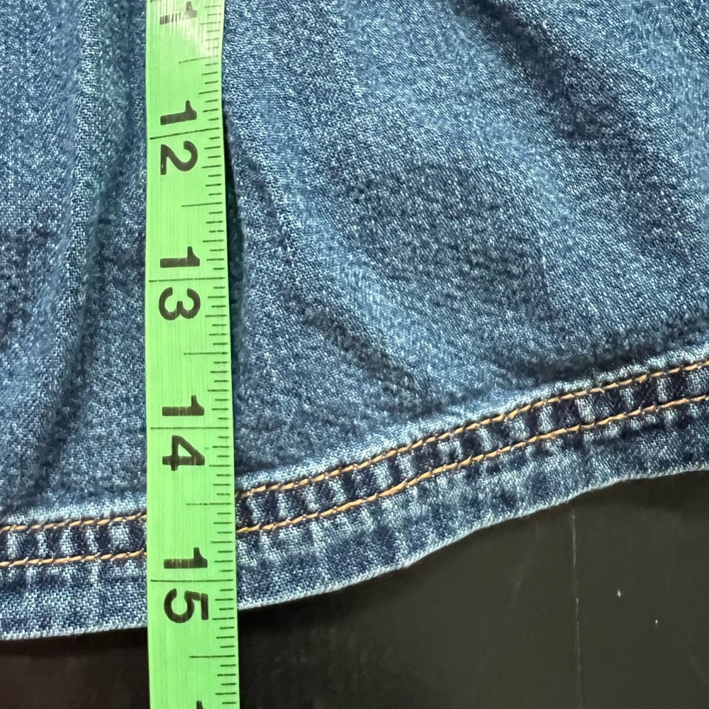 VTG Denim GAP Baby Dress w/ Lining - Picture 7 of 7